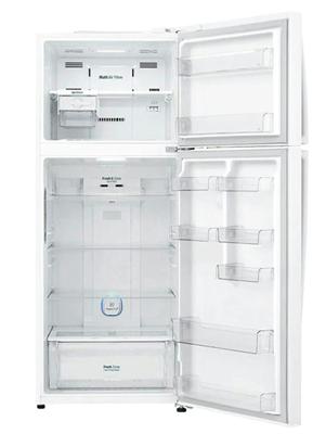 LG Top Freezer Refrigerator 15.4 CU.ft, Smart ThinQ (wifi), Inverter Linear Compressor LT17HBHWLN