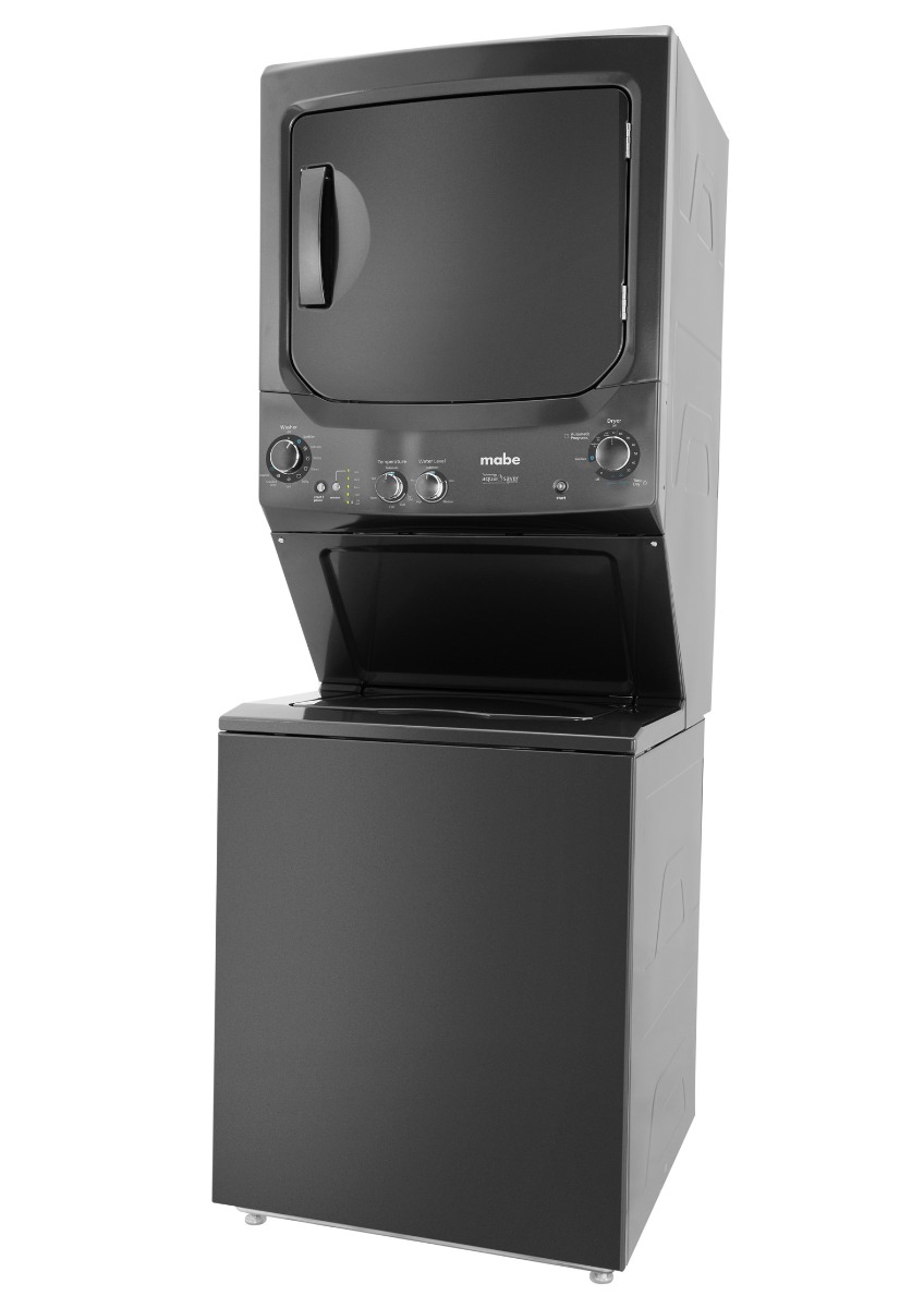 Mabe 7kg double-deck air-steaming washing machine, gray ,CLME77014DFU4