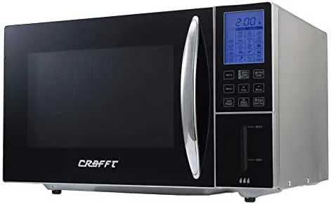 Crafft Microwave 23 Liter Steel With Grill 900 Watt, CMO23SDST