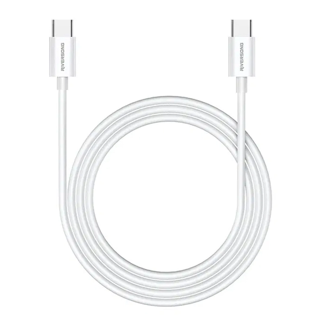 Riversong Lotus08 Ct76 60W PD C-C Cable 1M Grey