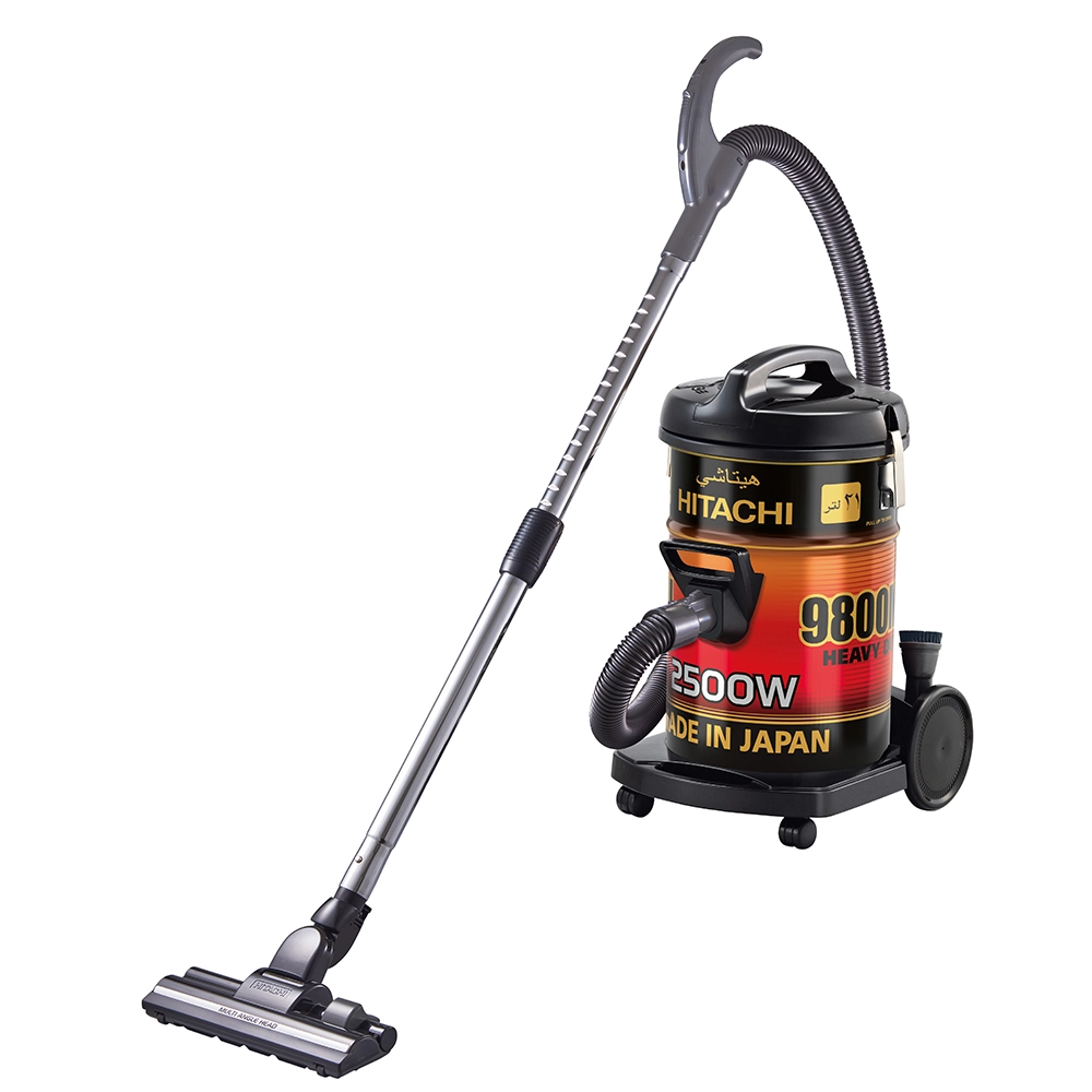 Hitachi Vacuum Cleaner Drum, 21L, 2500W, Black/Red, CV-9800MIJRGB