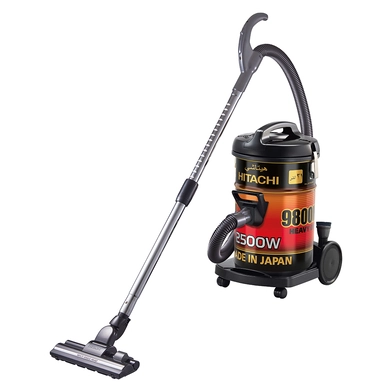 Hitachi Vacuum Cleaner Drum, 21L, 2500W, Black/Red, CV-9800MIJRGB
