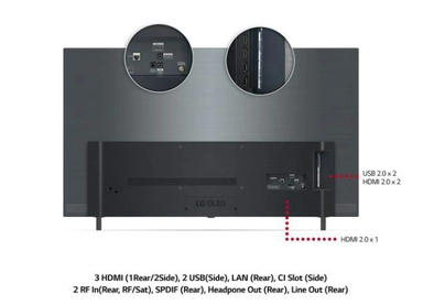 LG OLED 4K TV 55 Inch A1 series, Self lighting OLED, a7 Gen4 AI Processor 4K, OLED55A1PVA