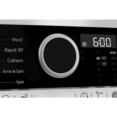 Whirlpool front loading washing machine 10 kg Silver, FSCR10420