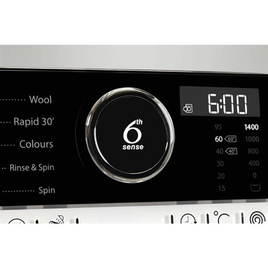 Whirlpool front loading washing machine 10 kg Silver, FSCR10420