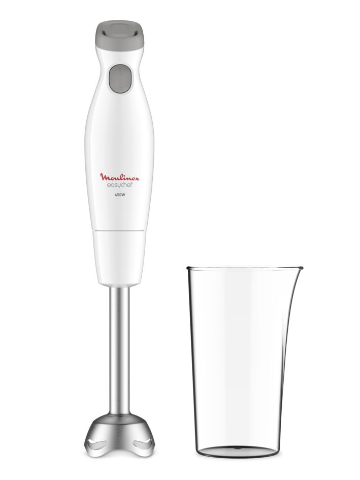 Moulinex Hand Blender, 450 Watts, White & Black, DD451127