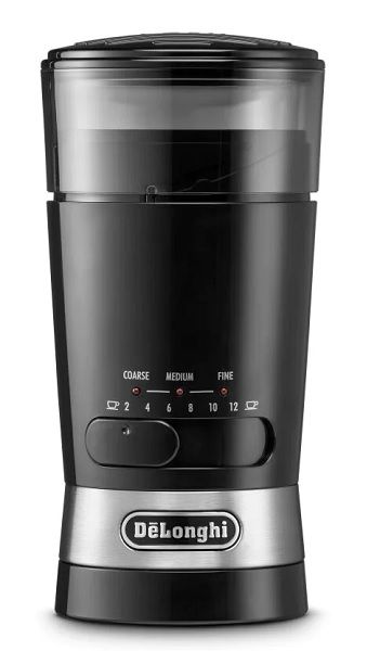 DeLonghi Mill Coffee Grinder, KG210-BK