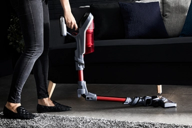 Tefal Cordless Vacuum Cleaner 185 Watt 0.55 Liter Red , TY9679HO