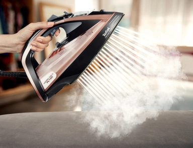 Tefal Steam Iron 3100 Watt 350 ml Copper * Black, FV9845M0