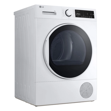 LG dryer, condensing, 8 kg, white, 7 programs, RH81T2AP6RM