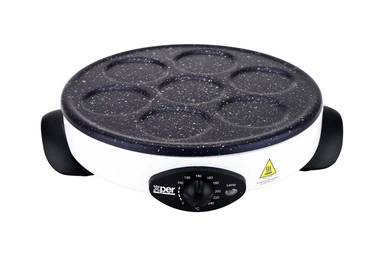 Xper Grill, Crepe Maker, 3*1, 1500 Watts, Granite, XPCM-508