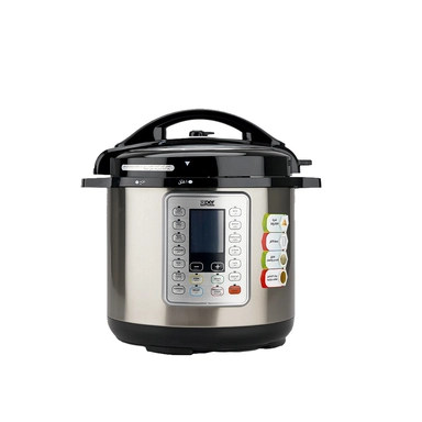 Xper Electric Pressure Cooker 8 L., granite, with mandi attachment, XPC12M8G
