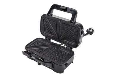 Xper sandwich maker 1200 watt 3 * 1 granite surface, Black, XPST-780M
