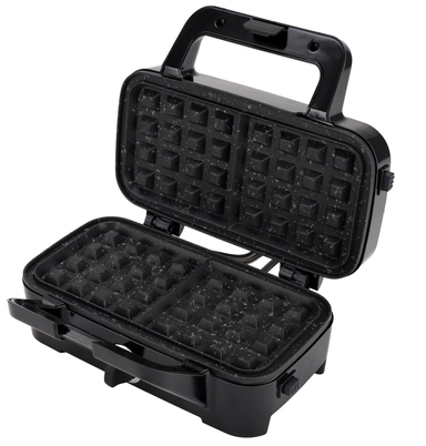 Xper sandwich maker 1200 watt 3 * 1 granite surface, Black, XPST-780M