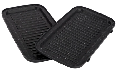 Xper sandwich maker 1200 watt 3 * 1 granite surface, Black, XPST-780M