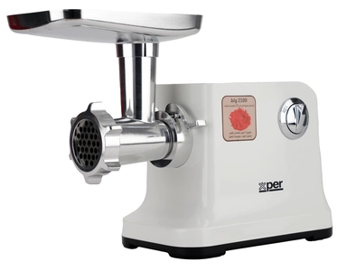 Xper Meat Grinder 2100 Watt White + Attachments, XPMG-2100W