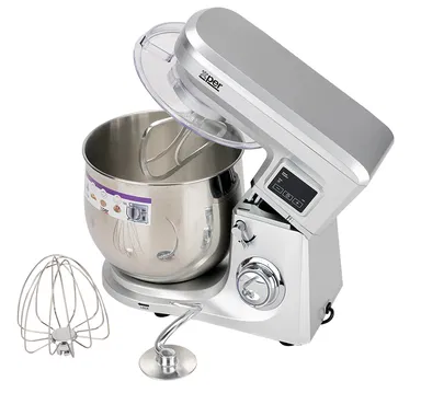 Xper Mixer 1100 Watts, 10 L., Touch Control, Timer, Silver, XPSM-1000-24