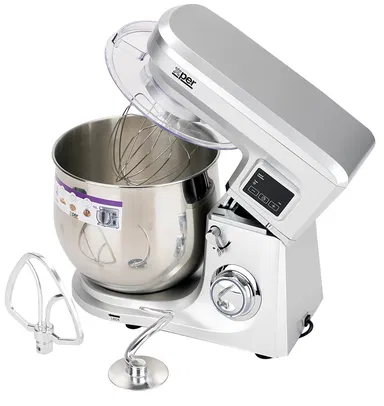 Xper Mixer 1100 Watts, 10 L., Touch Control, Timer, Silver, XPSM-1000-24