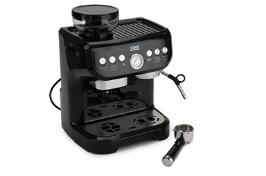 Xper Espresso and Cappuccino Maker + Coffee Grinder 1560 Watts, 19 Bar, XPICG-995