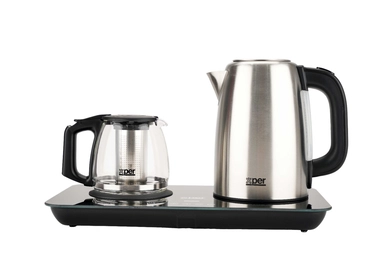 Xper Steel Kettle + Jug 2200 Watts, 1.7L, Touch Control, XPSTTS-999