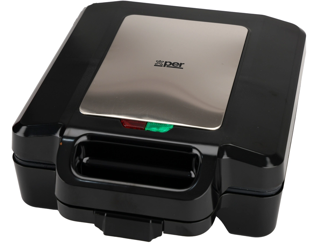 Xper sandwich maker 1600 watts, granite top, black, XPST-771M