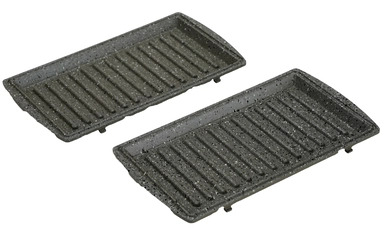 Xper Healthy grill 750 watts, granite surface, 3 * 1, black, XPST-500M