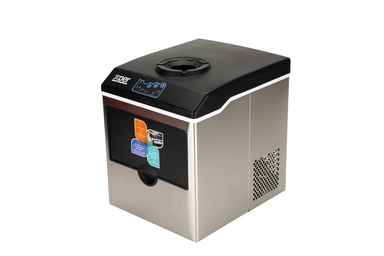 Xper Ice Maker With Water Dispenser 1.6 liters, Bottle-Operated, Steel, XPIM-40SS