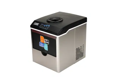 Xper Ice Maker With Water Dispenser 1.6 liters, Bottle-Operated, Steel, XPIM-40SS
