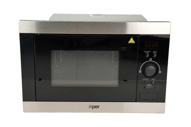Xper Built-in microwave oven with grill, 25 L., 900 watt, Black, XP25SBTMW