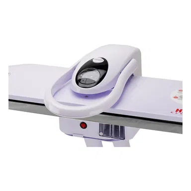 HAAM Steam Press Iron 38", 2200 Watts, Digital Display, White, HM38SP-WN24