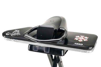 كاوية هام بخار كبس 38 بوصة 2200 واط بشاشة لمس أسود HM38SP-BT24