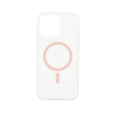Dviced Magsafe iPhone 16 Pro Max clear case, Pink