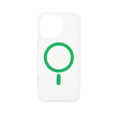 Dviced Magsafe iPhone 16 Pro Max clear case, Green