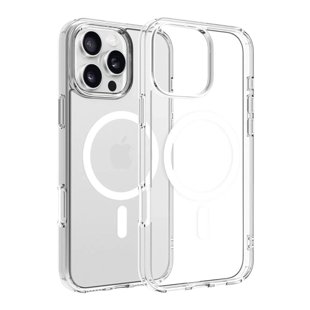 Dviced Magsafe iPhone 16 Pro Max clear case, White