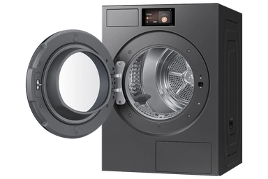 نشاف سامسونج 17كيلو شاشة 7 انش فضي DV90F17CDS