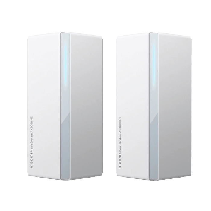 شاومي راوتر مي ميش AX3000 مكون من قطعتين DVB4460GL - أبيض