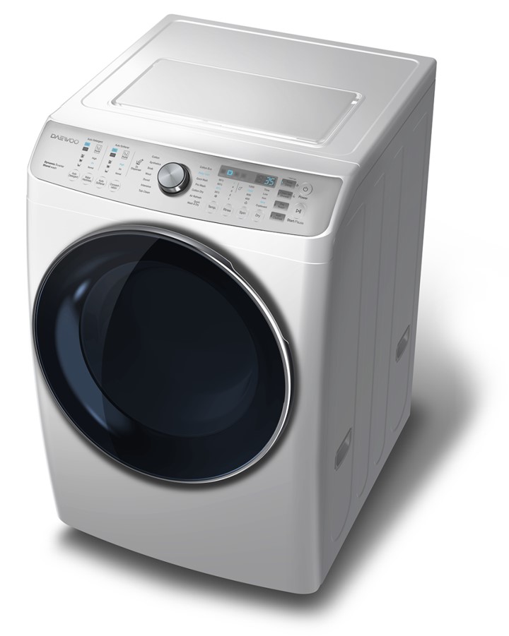 غسالة دايو اتوماتيك 15 ك فتحة امامية تنشيف100% DWC-AD1222T