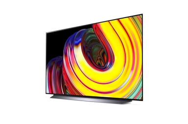 LG OLED TV 55 Inch CS Series, Cinema Screen Design 4K Cinema HDR WebOS Smart AI ThinQ Pixel Dimming, OLED55CS6LA