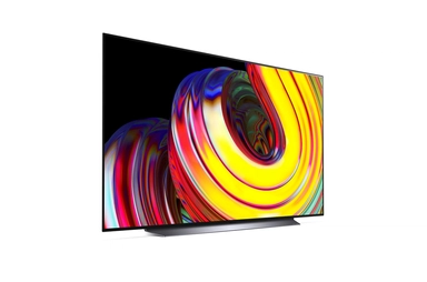 LG OLED TV 65 Inch CS Series, Cinema Screen Design 4K Cinema HDR WebOS Smart AI ThinQ Pixel Dimming, OLED65CS6LA