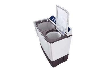 LG washing machine, twin tub, 12 kg, white, WTT1210TW