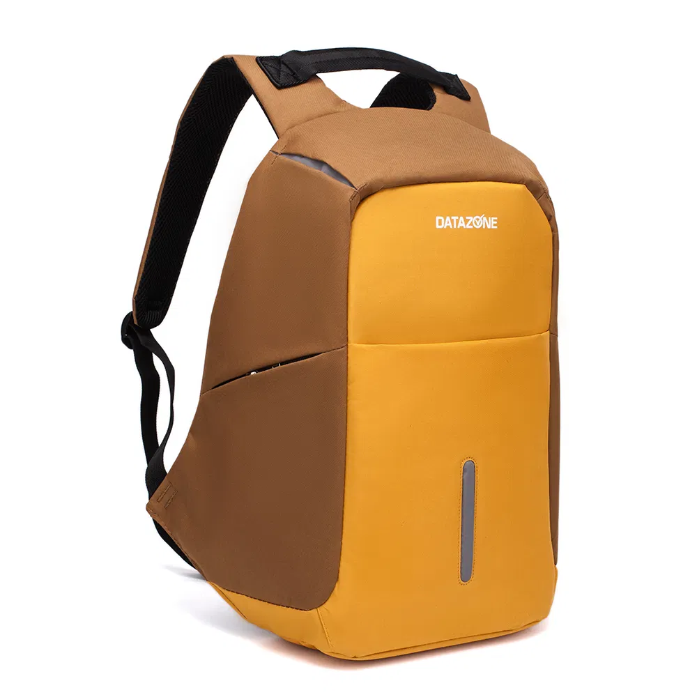 Datazone Laptop Backpack Busines Anti-theft Waterproof Yelow