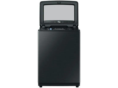 Samsung Top load Washing Machine 21 kg, Hygiene Steam, Black, WA21A8376GV