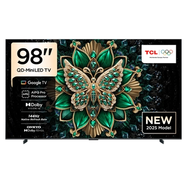TCL Smart TV 98" QD Mini LED 4K Google TV 98C6K