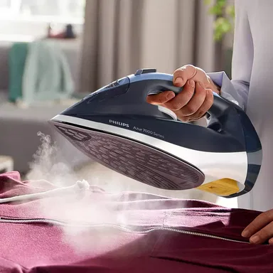 كاوية فيليبس بخار 2800 واط ازرق غامق DST7030/26