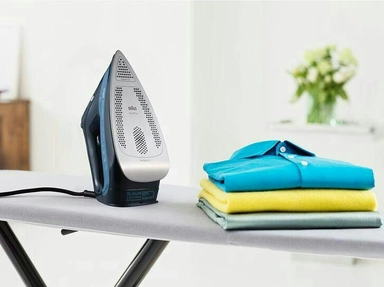 Braun TexStyle 7 Pro Steam Iron 3000 Watts, Blue, SI7160BL