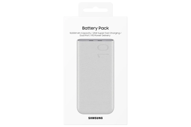 Samsung Power Bank 1000mAh 25W Super-Fast Charging Silver