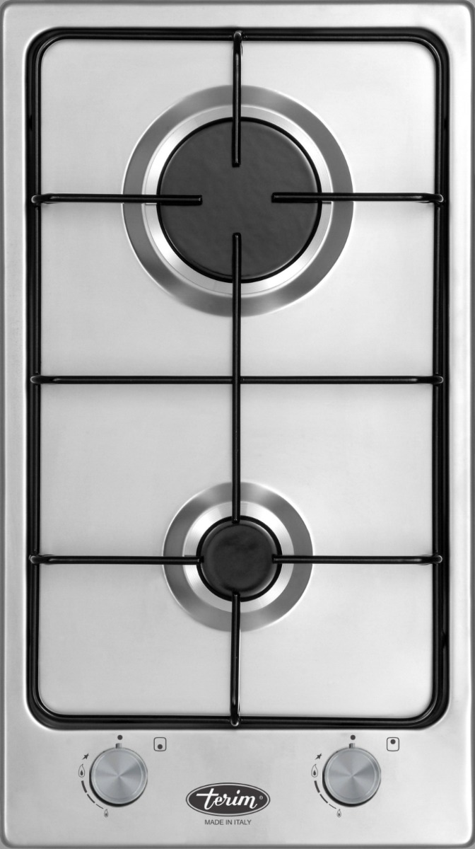 Terim Hob 28.7cm, Italian Gas ,Stainless Steel ,TRMBHMP302DGG