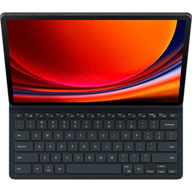 Samsung Galaxy Tab S9 Plus Book Cover Keyboard Slim Black