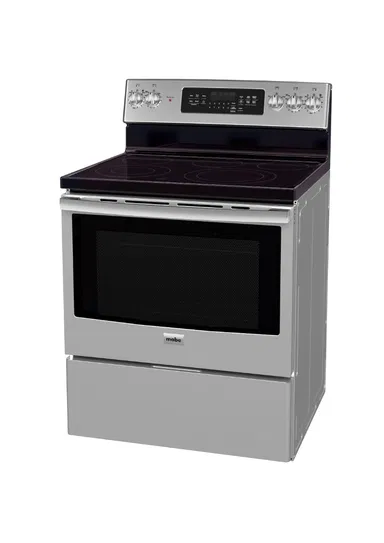 Mabe stand oven, 76 cm, steel, electric, full safety, EML735NXF0