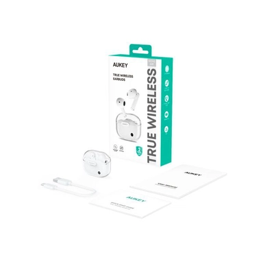 Aukey Portable True Wireless Earbuds EP M2 White